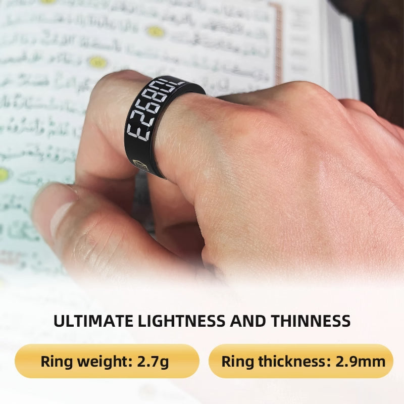 QB806 Pro  Zikr Ring（Pre-sale Starts sept1-Shipping from sept 25） - iTasbeeh